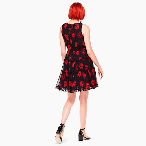 Kate Spade BNWOT Poppy Chiffon dress - Picture 2 of 8